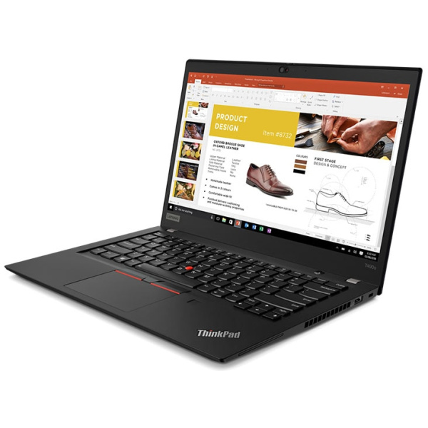 ⁦Lenovo ThinkPad T490s Core™ i7-8665U 16GB 1000GB SSD 14″ FHD TOUCHSCREEN Win 11Pro Black 1.27KG – תיק מתנה-מוחדש- שנה אחריות⁩ – תמונה ⁦4⁩