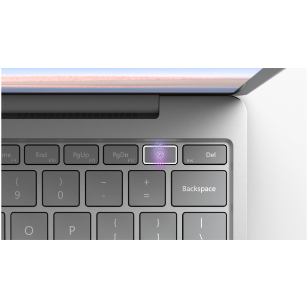 ⁦Microsoft Surface Laptop Go M1943 Core i5-1035G1 16GB 256GB 12.4"QHD Touchscreen Windows 11 Pro 1.1 kg Platinum – תיק מתנה-מוחדש- שנה אחריות⁩ – תמונה ⁦7⁩