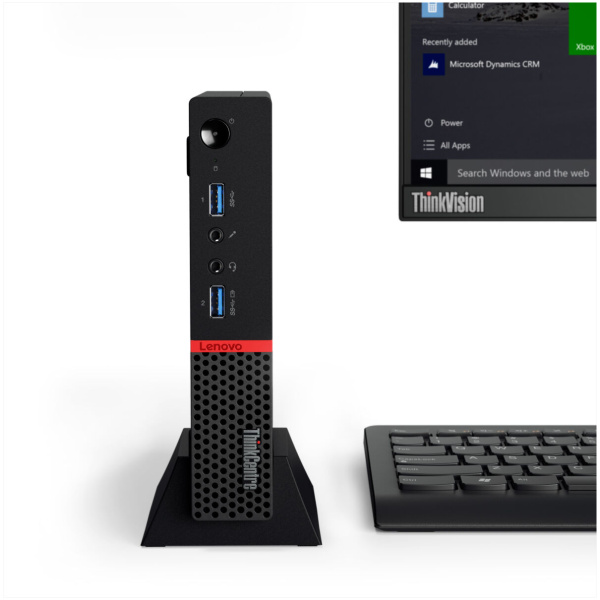 ⁦LENOVO M900 Tiny MINI PC Core™ i5-6500T 16GB 256GB SSD DP HDMI WIFI Win11 Pro מוחדש – שנה אחריות⁩ – תמונה ⁦3⁩